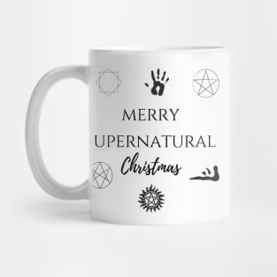 merry supernatural Christmas Mug